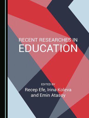 cover image of Recent Researches in Education